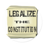 Legalize The Constitution stickers