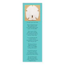 Legend of the Sand Dollar Bookmark Business Card Template