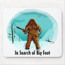 Legendary Yeti Bigfoot Big Foot Gifts Customize Mouse Pads