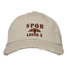 Légion célèbre de Jules César la 10ème - chapeau d Casquettes De Baseball Brodées