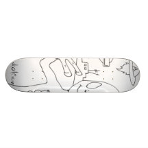 Legit skaterow aliens custom skateboard