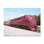 Lehigh Valley Railroad F-7A #578 at Cape May N. J. Post Card