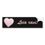 Leia ravi! Bumper Sticker bumper stickers