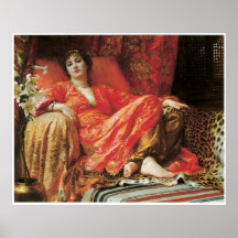 Leila, 1892 Sir Frank Dicksee Posters