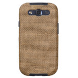 Leinwandsackbeschaffenheit oder Jutefaserneuheit G Galaxy SIII Covers