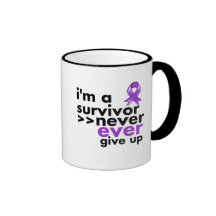 Leiomyosarcoma Cancer Survivor Never Give Up Mugs
