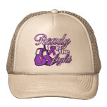 Leiomyosarcoma Gloves Ready For The Fight.png Mesh Hat