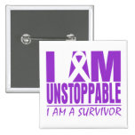 Leiomyosarcoma I Am Unstoppable Buttons