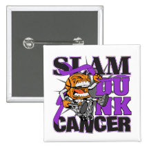 Leiomyosarcoma - Slam Dunk Cancer Buttons