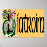 Leitrim (Gaelic) Poster Print