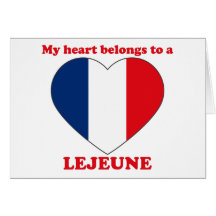 Lejeune Card