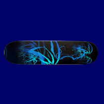'Lektric Blue Dragons Skateboard skateboards