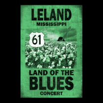 Leland Mississippi Blues Poster posters
