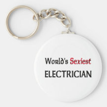 L'électricien le plus sexy du monde porte-clés