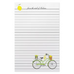 Lemon Bicycle stationery