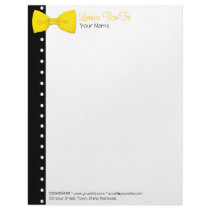 Lemon BowTie Letterhead