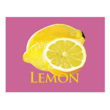 Lemon Citrus Postcards