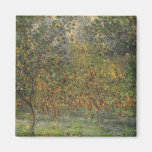 Lemon Grove in Bordighera by Claude Monet Fridge Magnet