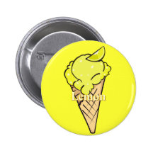 Lemon Icecream Button