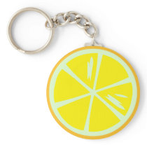 Lemon Keychain