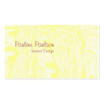 Lemon Lace Business Cards