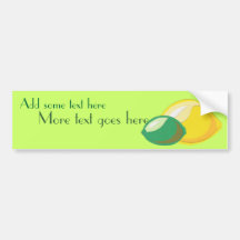 Lemon-Lime Bumper Sticker
