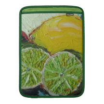 Lemon Lime MacBook Sleeve