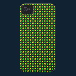 Lemon Lines Patterned iPhone4 Case casemate cases