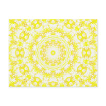 Lemon Meringue Kaleidoscope Post Card