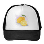 lemon mesh hats