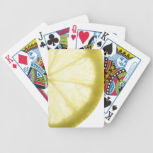 Lemon Slice Playing Cards
