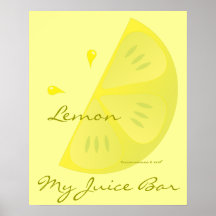 Lemon Slice Poster