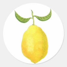 Lemon Sticker