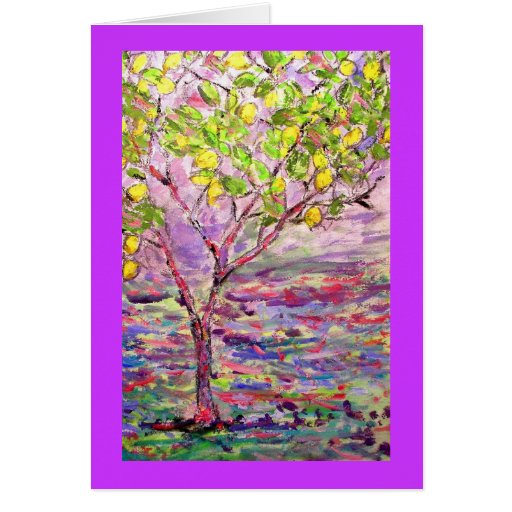 lemon tree card