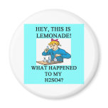 lemonade h2so4 joke refrigerator magnet