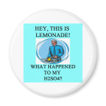 lemonade h2so4 joke refrigerator magnets