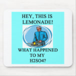lemonade h2so4 joke mouse pad