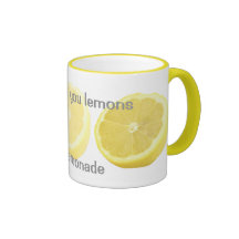 Lemonade - if life gives you lemons mug