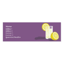 Lemonade - Skinny business cards
