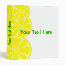 Lemons Binder