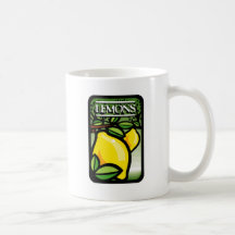 Lemons Coffee Mugs