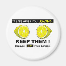 Lemons Full Refrigerator Magnet