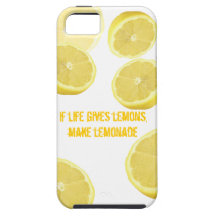 Lemons in Life Make Lemonade iPhone 5 Cases