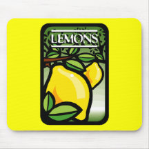 Lemons Mouse Pad