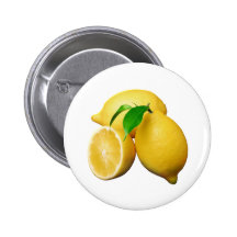 Lemons Pinback Buttons