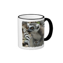 Lemur Monkey Ceramic Coffee Mug