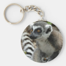 Lemur Monkey Keychain