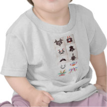 L'encre d'essai de Rorschach éponge chacun des 10  T-shirt