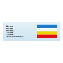 Lendelede, Belgium Business Card Template