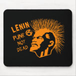 Lenin Punk Not Dead C Mouse Pads